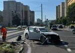 V Bratislave sa zrazila električka s osobným autom