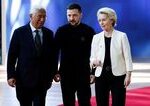 Šéfka Európskej komisie hovorila s prezidentom Ukrajiny