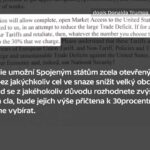Už začátkem dubna pohrozil Donald Trump Evropě plošným tarifem 20 procent