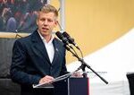 Péter Magyar v Győri prvýkrát hovoril o sebe ako o kandidátovi na maďarského premiéra