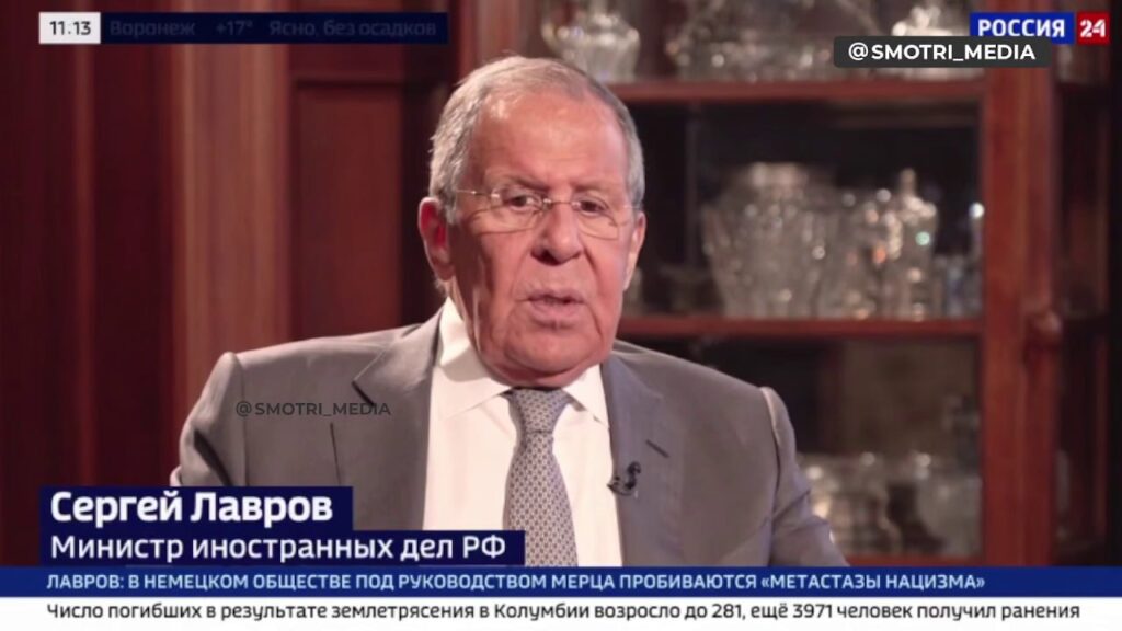 „Už to robíme a oni už začínajú stonať”: Lavrov o útokoch na západné zásobovanie